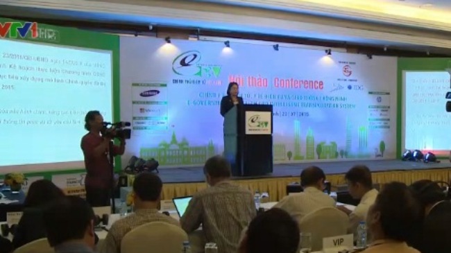 ໄຂກອງປະຊຸມສຳມະນາລະດັບຊາດກ່ຽວກັບລັດຖະບານເອເລກໂຕນິກປີ 2015